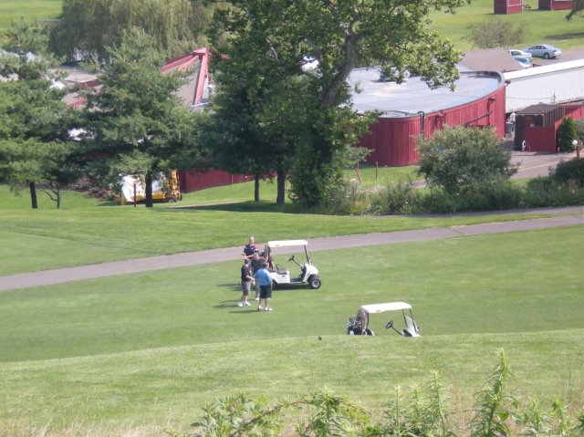 Golfing